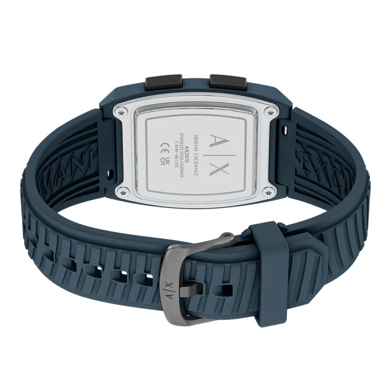 Armani Exchange Oval Black Dial Watch AX2970