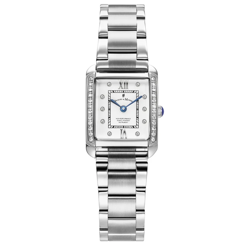 Jacques Du Manoir Emily II White Women's Watch JWL05501