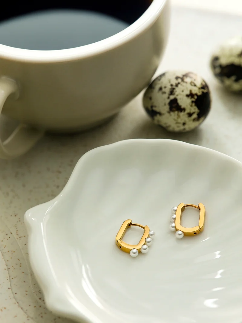 Spherical Art Pearls Ohrringe