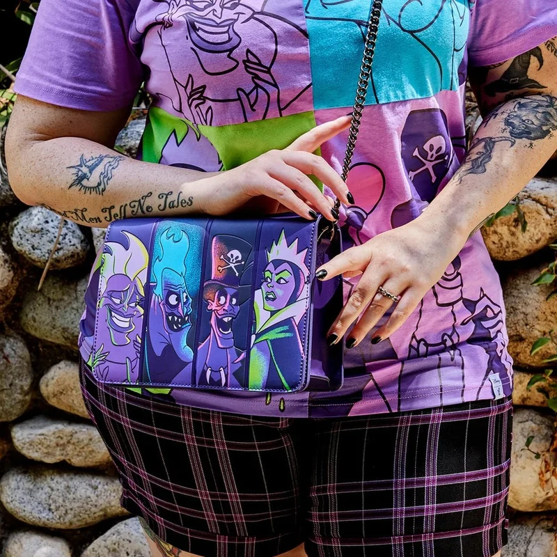 Loungefly Disney Villains - In the Dark Crossbody Bag