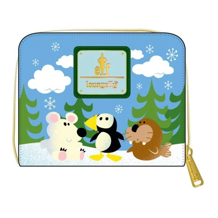Loungefly Elf - Buddy And Friends Zip Around Wallet