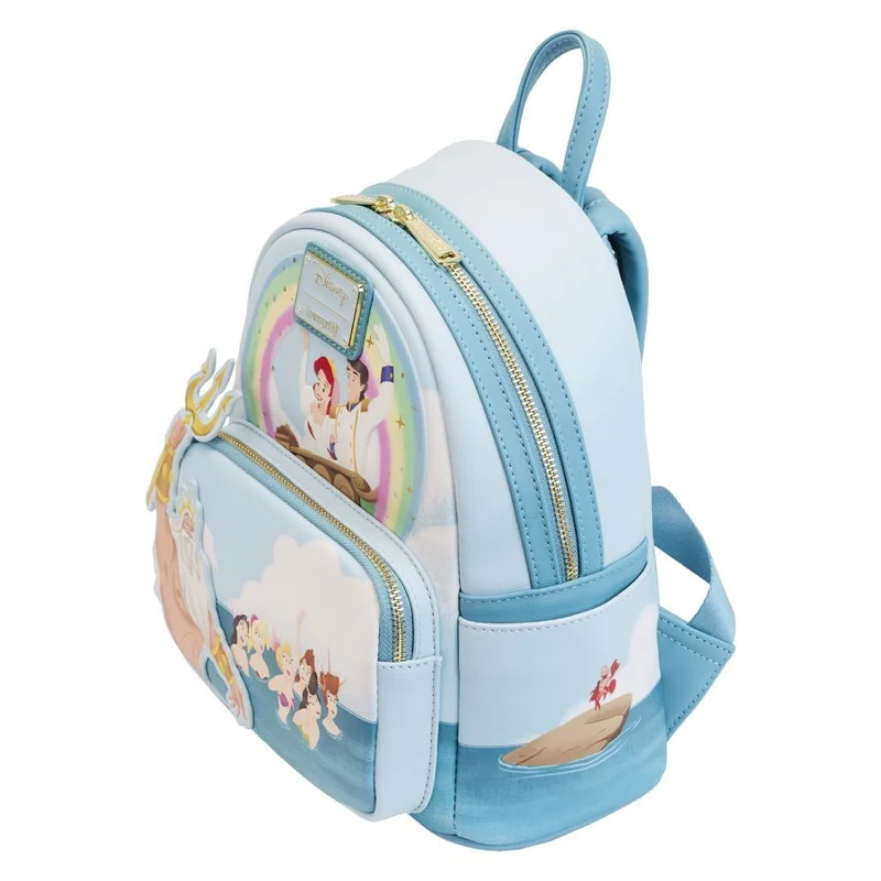 Loungefly Disney The Little Mermaid (1989) - Triton's Gift Mini Backpack