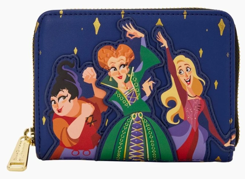 Loungefly Disney Hocus Pocus - Sanderson Sisters Zip Around Wallet