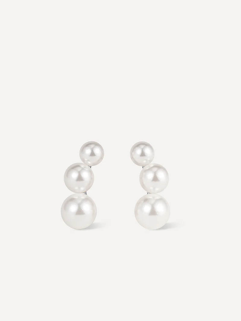 Trio Pearl Ohrringe