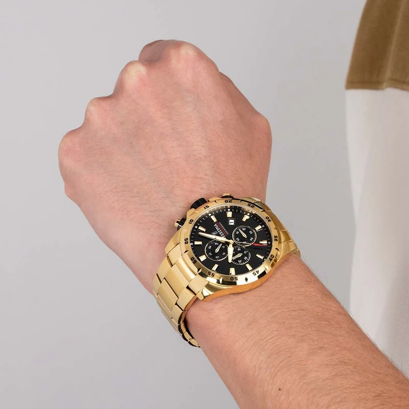 Festina Chrono Sport herren Uhr Gold F20541-4