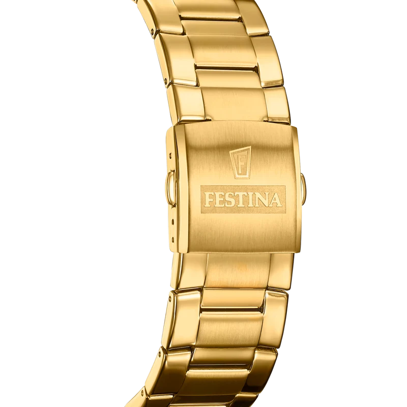 Festina Chrono Sport herren Uhr Gold F20541-4