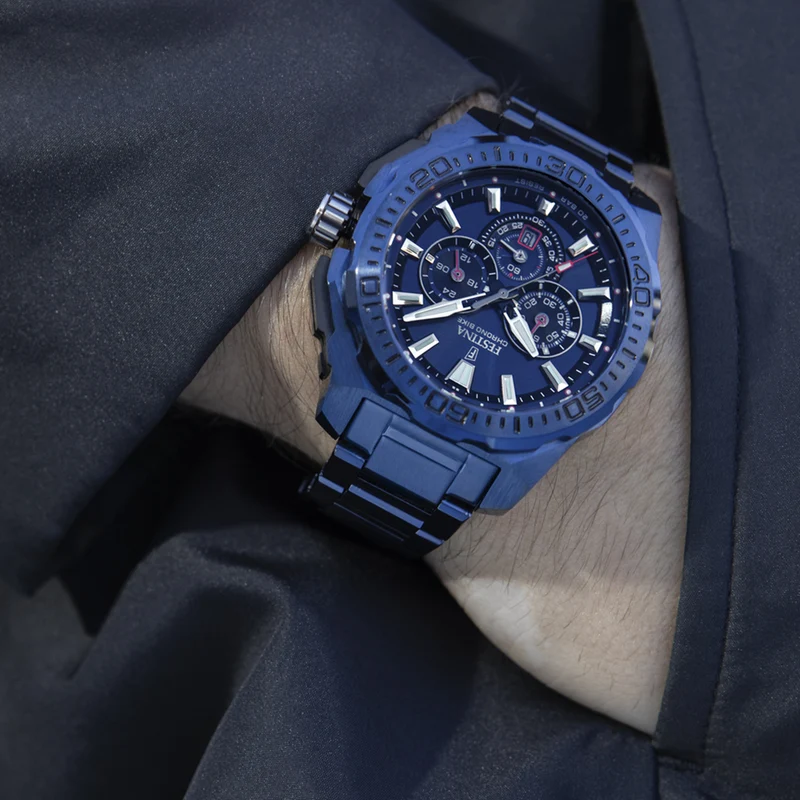 Festina Chrono Bike Blaue Herrenuhr F20729/1