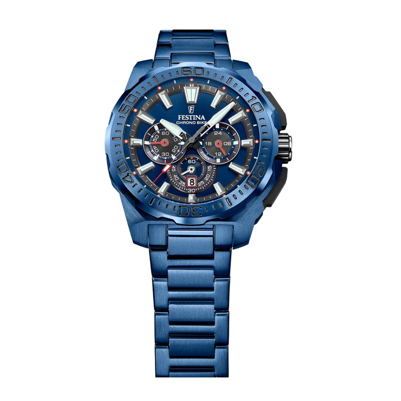 Festina Chrono Bike Blaue Herrenuhr F20729/1