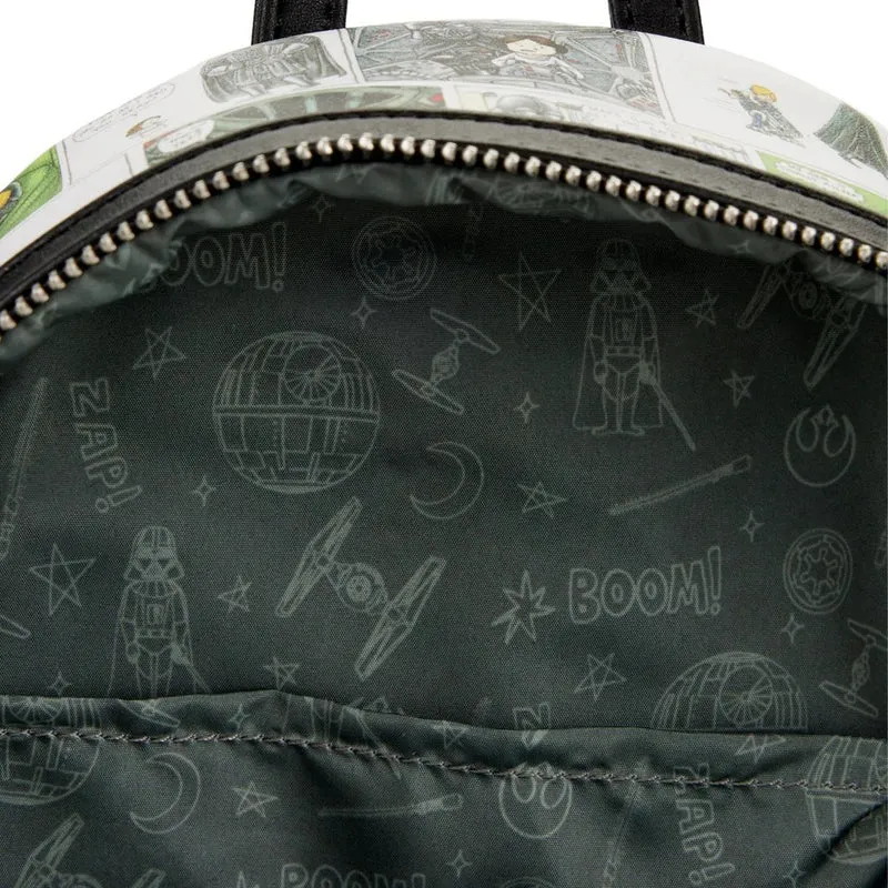 Loungefly Star Wars - Darth Vader Comic Strip Mini Backpack