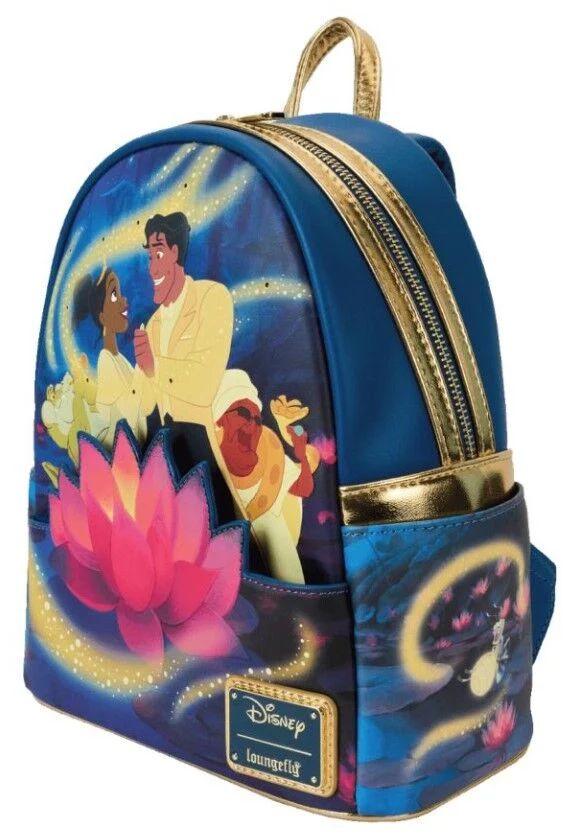 Loungefly Disney The Princess and the Frog - 15th Anniversary LED Mini Backpack