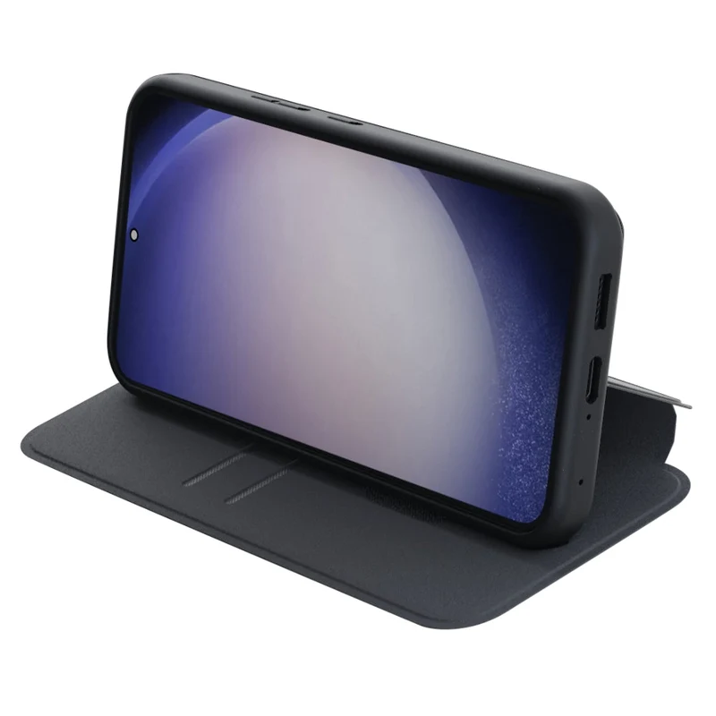 3sixT SlimFolio Case in Black - Samsung GS24, GS24+, GS24 Ultra