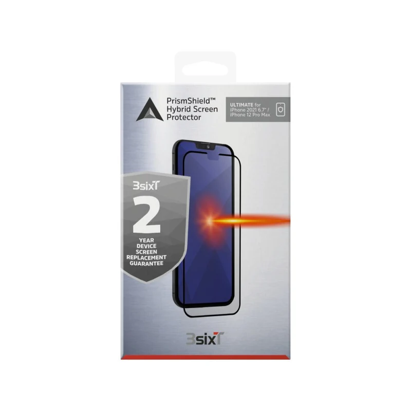 PrismShield™ Ultimate Hybrid Screen Protector for iPhone 13 Pro Max - Clear
