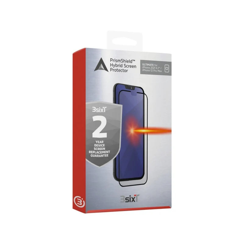 PrismShield™ Ultimate Hybrid Screen Protector for iPhone 13 Pro Max - Clear