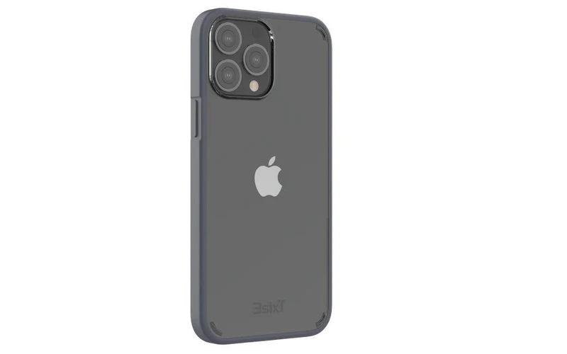 BioFlex Case For iPhone 13 Pro - Clear/Grey