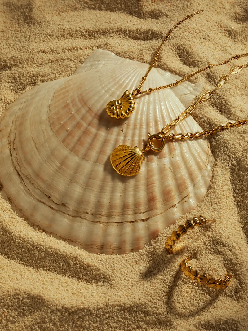 Moon Shell Kette