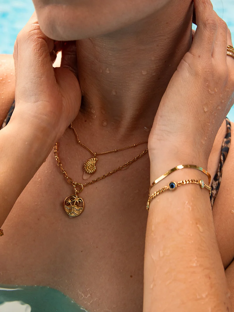 Moon Shell Kette
