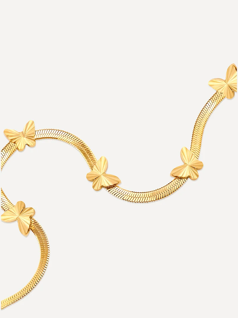 Delicate Butterfly Kette