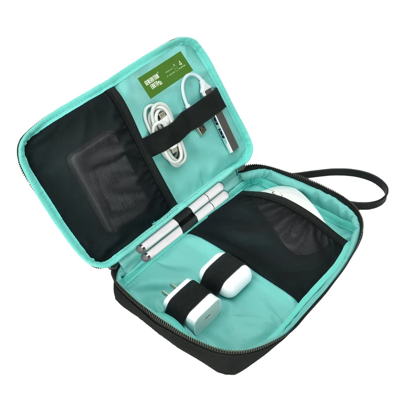 Generation Earth Portable Cable Organiser (Black)