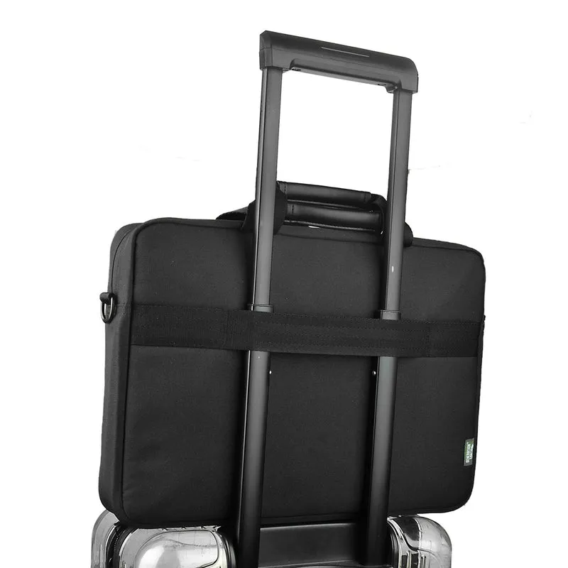 Generation Earth 15.6" Laptop Briefcase (Black)