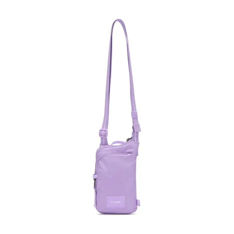 Pacsafe Go Anti-Theft RFID Blocking Tech Secure Crossbody Bag Lavender