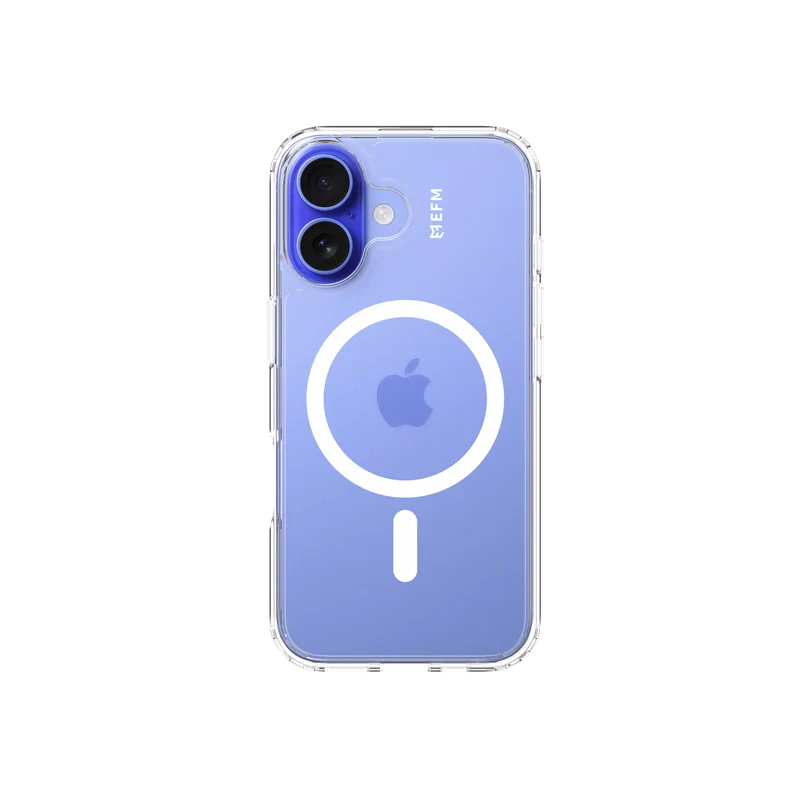 EFM 3-in-1 Case, Screen & Camera Lens Protection Bundle - iPhone 16 - Clear