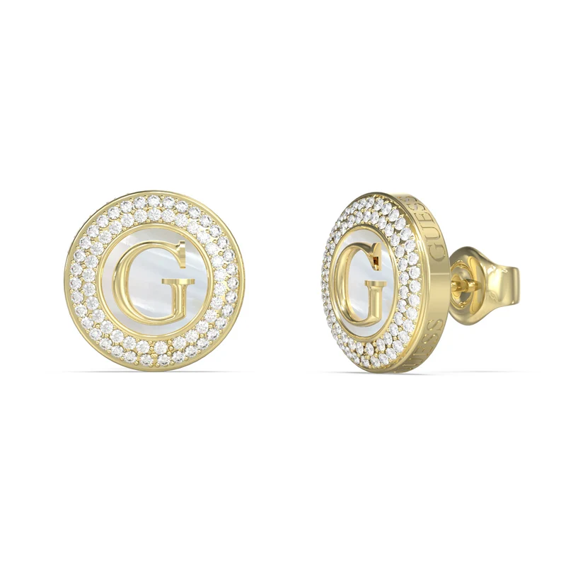 Guess G Talisman Gold-coloured Earrings JUBE06205JWYGT-U