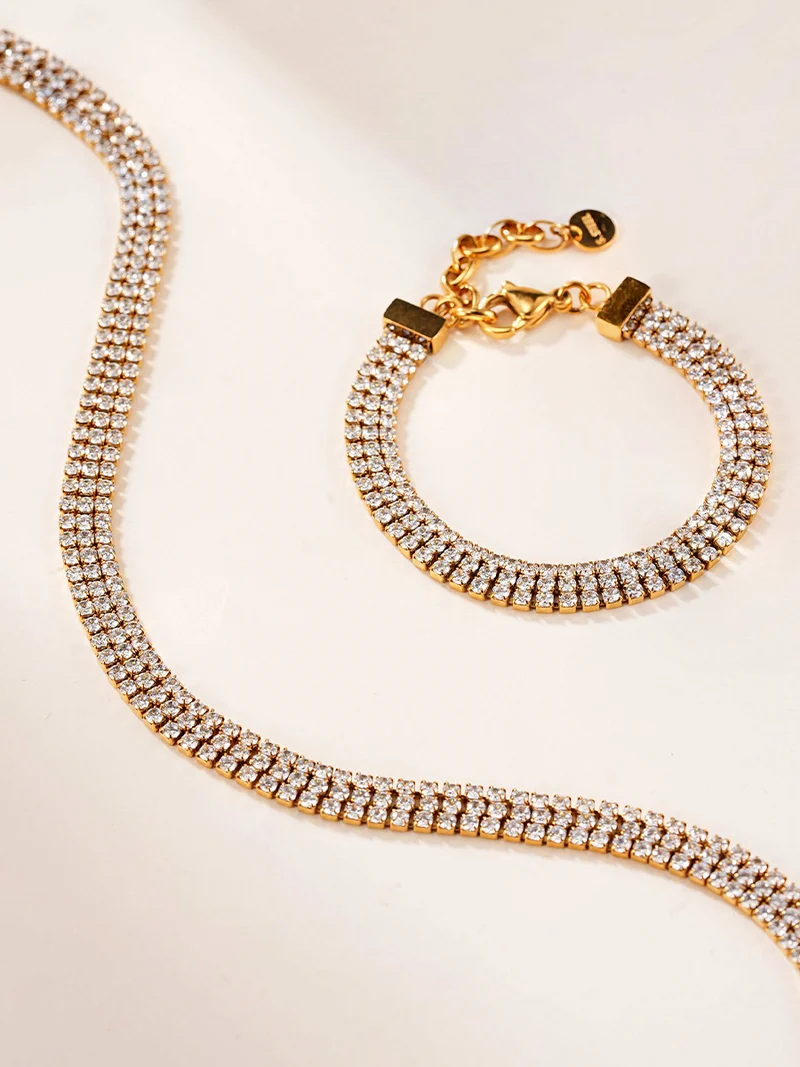 Triple Shining Kette
