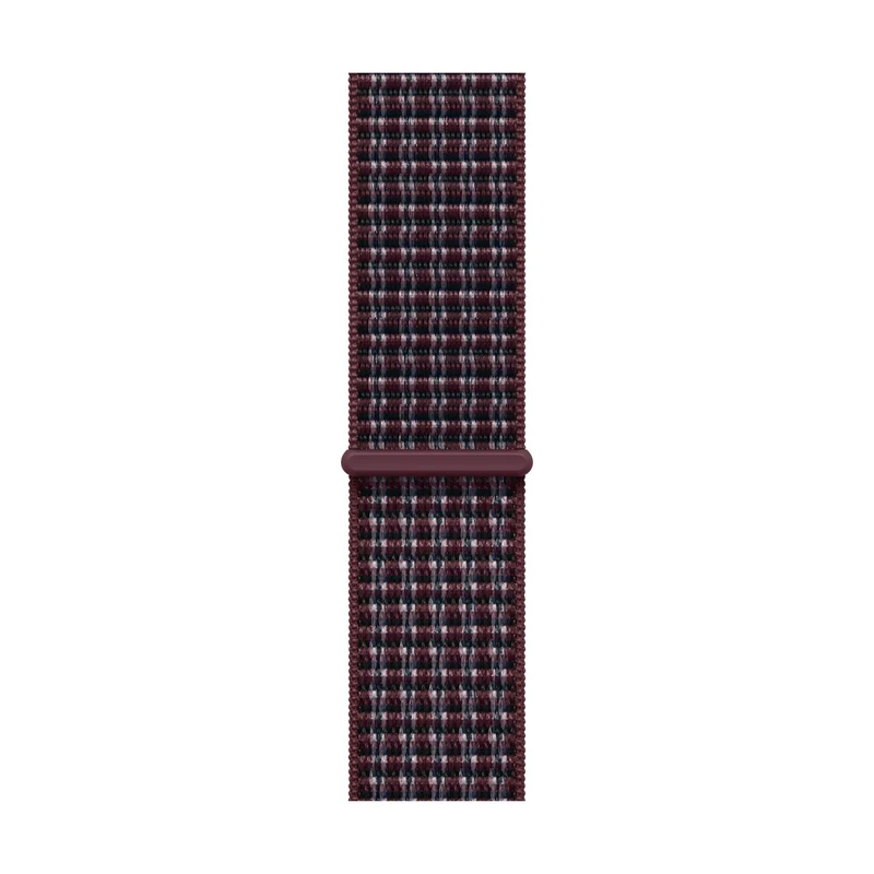 Apple Watch 40mm [Burgundy Plaid] Sport Loop
