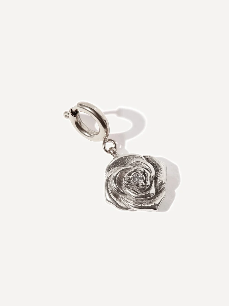 Rose Blooming Grace Ketten-Charm