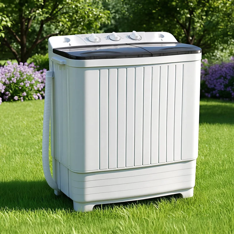 Devanti Portable Washing Machine Twin Tub 4.5KG