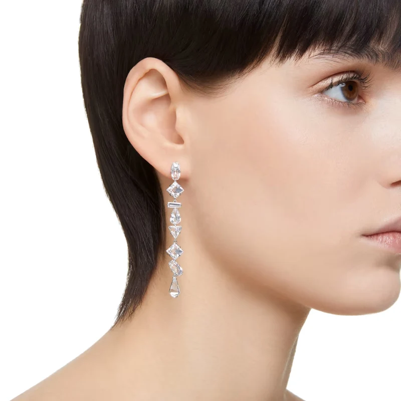 Swarovski Mesmera Silberfarbene Ohrringe 5661687