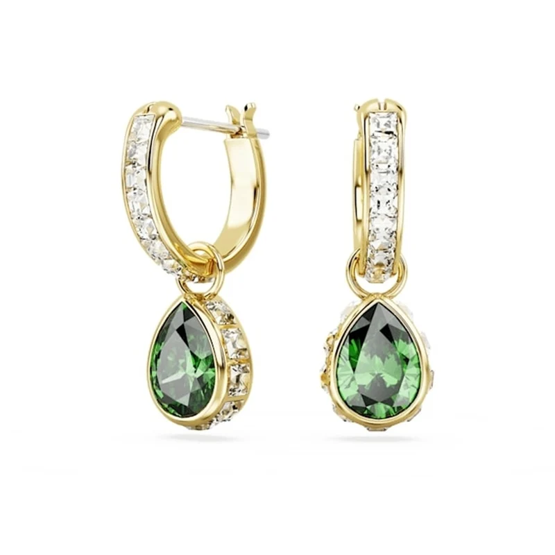 Swarovski Stilla Goldfarbene Ohrknöpfe 5662922