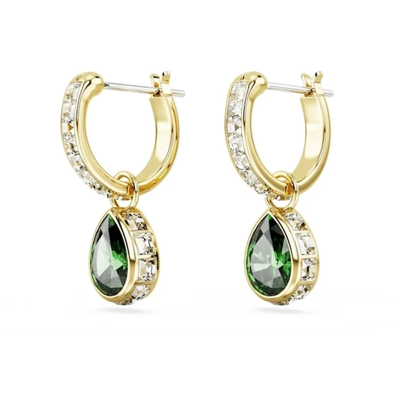 Swarovski Stilla Goldfarbene Ohrknöpfe 5662922