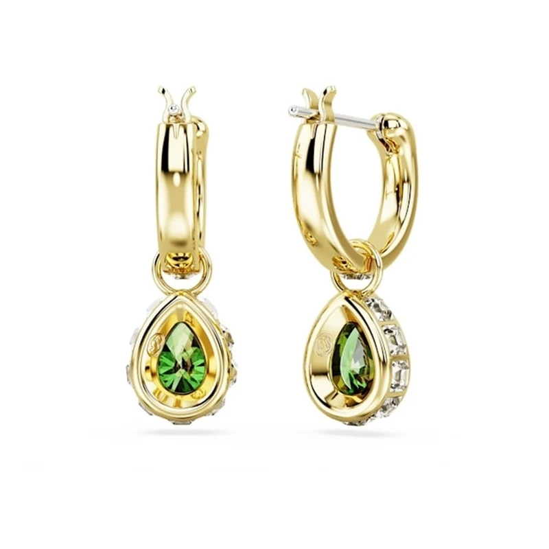 Swarovski Stilla Goldfarbene Ohrknöpfe 5662922