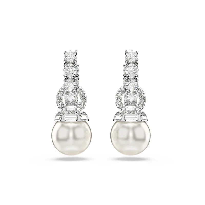 Swarovski Matrix Silver Coloured Ear studs 5691716