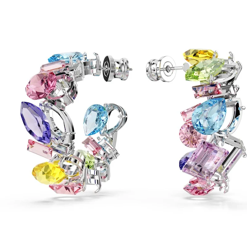 Swarovski Gema Silver Coloured Earrings 5692412