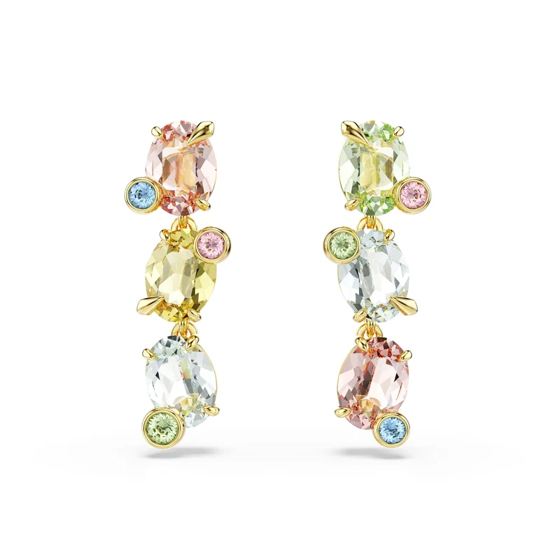 Swarovski Gema Gold Coloured Ear studs 5714815