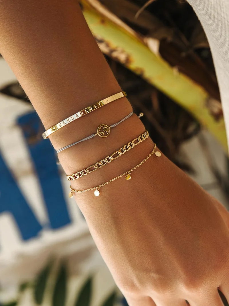 Figaro Steel Armband
