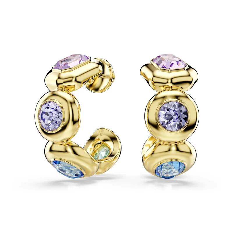 Swarovski Gema Gold Plated Earrings 5737444