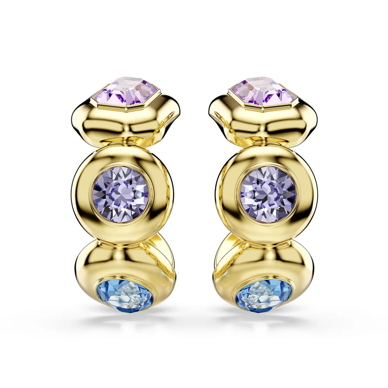 Swarovski Gema Gold Plated Earrings 5737444