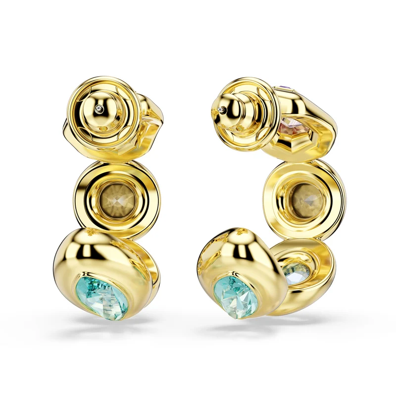 Swarovski Gema Gold Plated Earrings 5737444