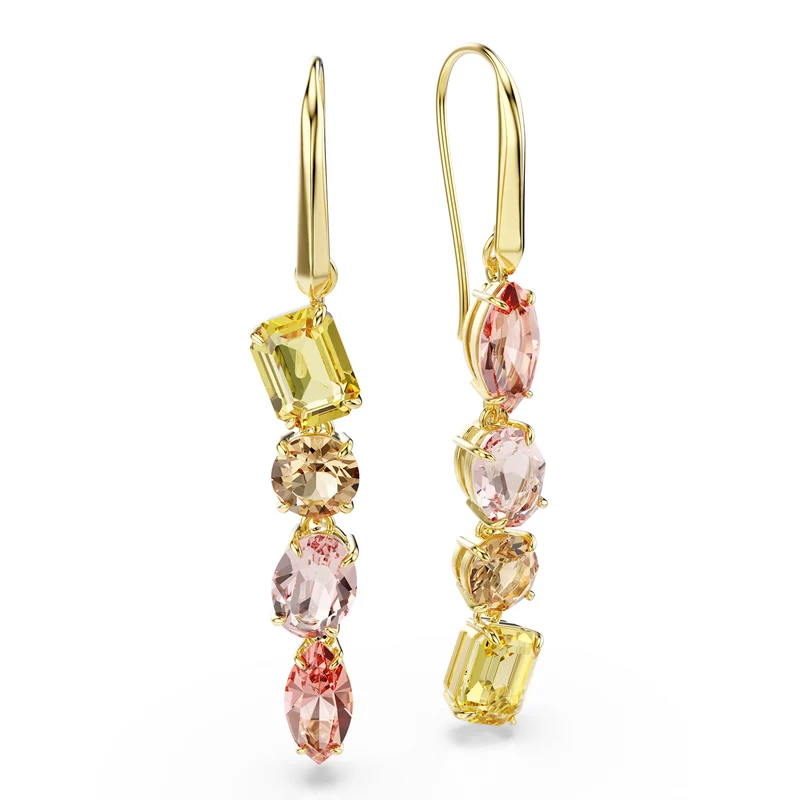 Swarovski Gema Gold Plated Earrings 5737454
