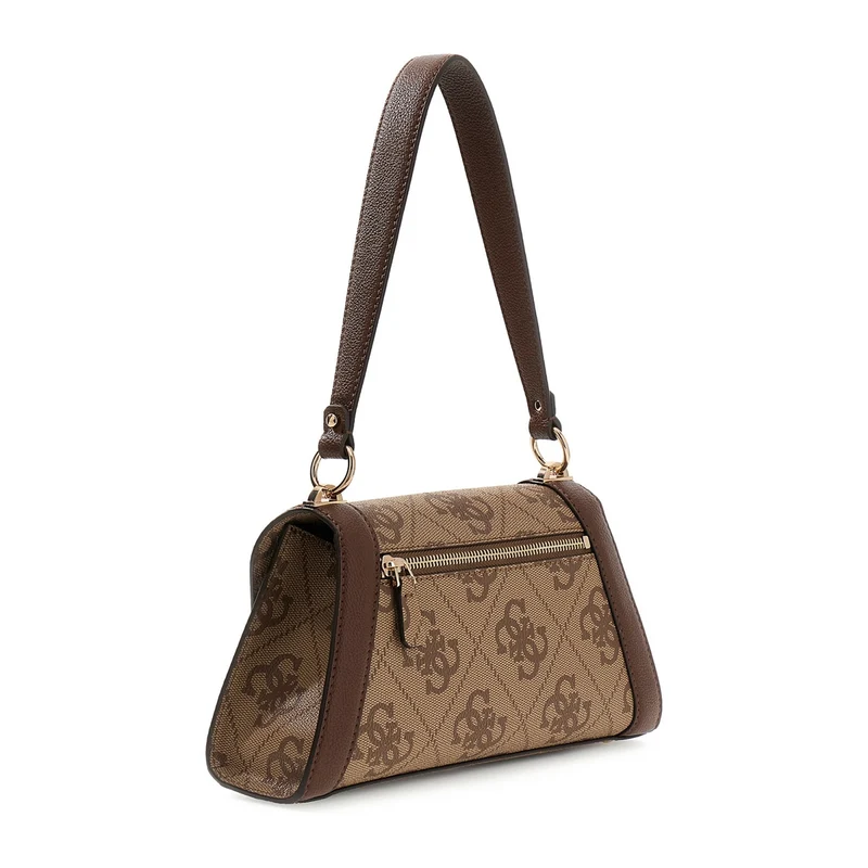 Guess Karnilla Brown Flap Shoulder Bag HWOS99-1190-LGW