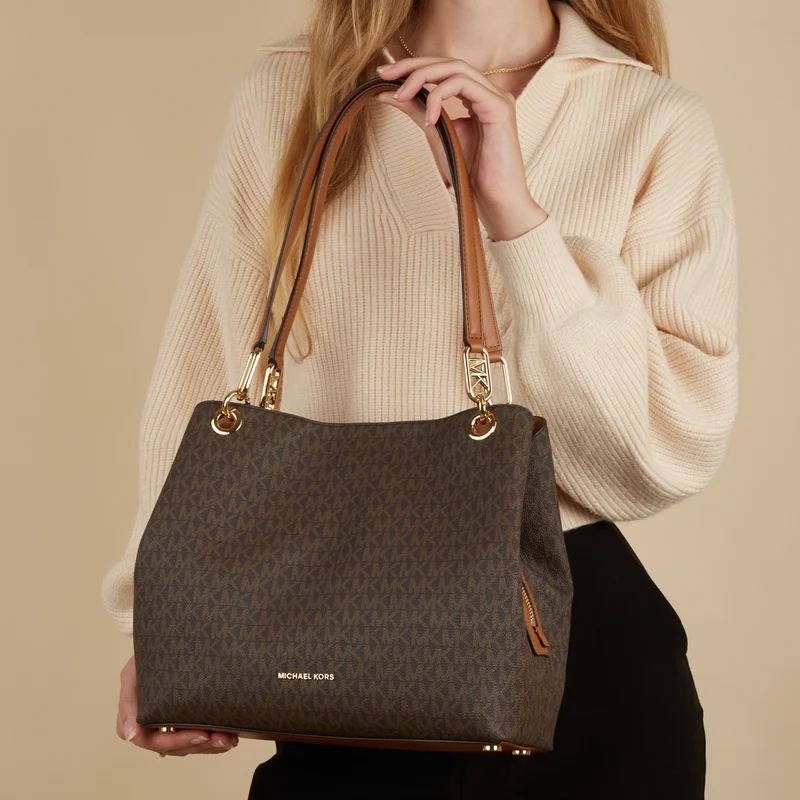Michael Kors Kensington Schultertasche Braun 30F3G8KT7B-252