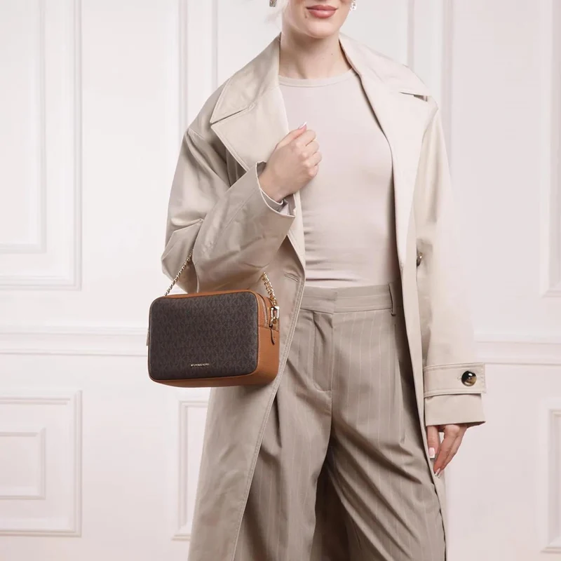 Michael Kors Bryant Brown Crossbody Bag 32S5GYTC5B-252