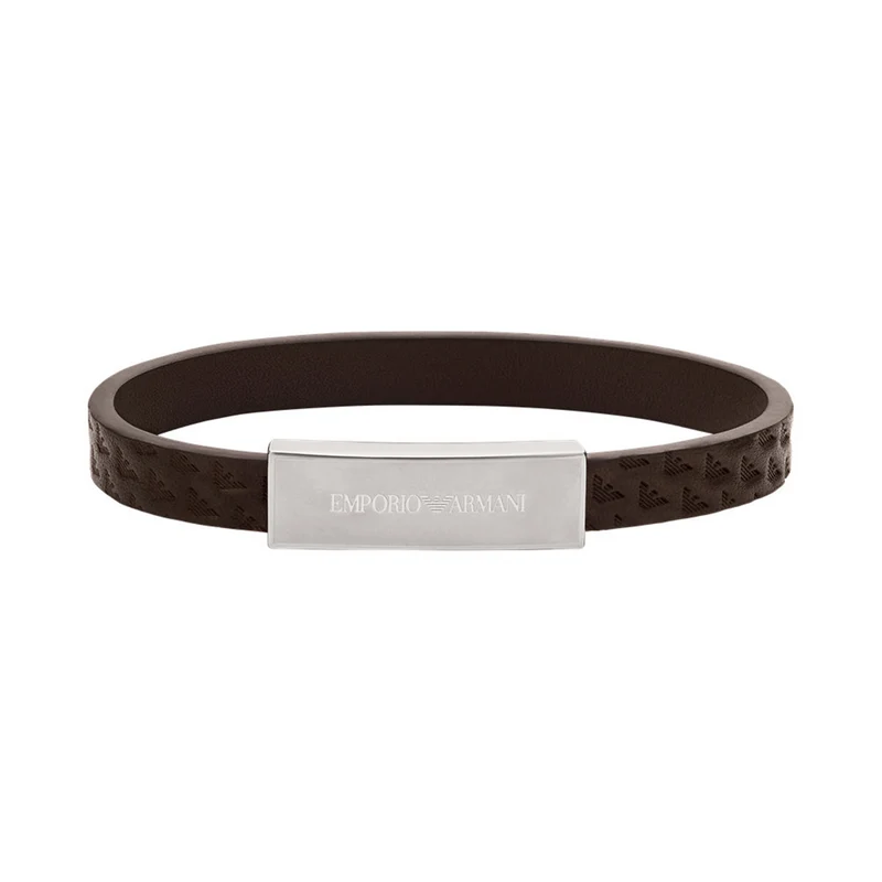 Emporio Armani Leather Bracelet EGS3251040