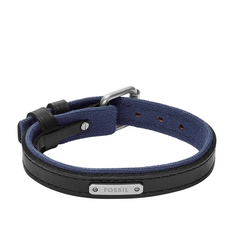 Fossil Everett Leather Men's Bracelet JA7316998