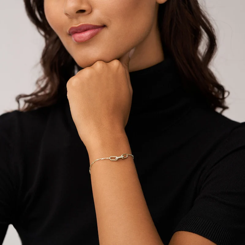 Fossil Heritage Goldfarbene Armband JF04525710