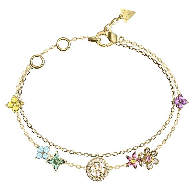 Guess Secret Garden Gold-coloured Bracelet JUBB06029JWYGMCS