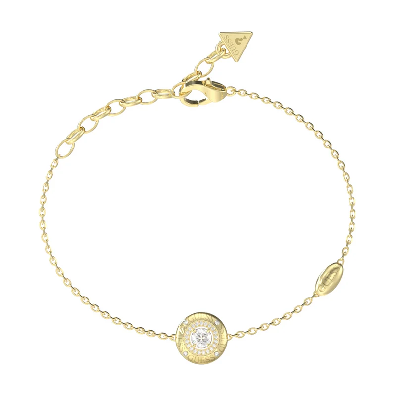 Guess Sparks Gold-coloured Bracelet JUBB06288JWYGS